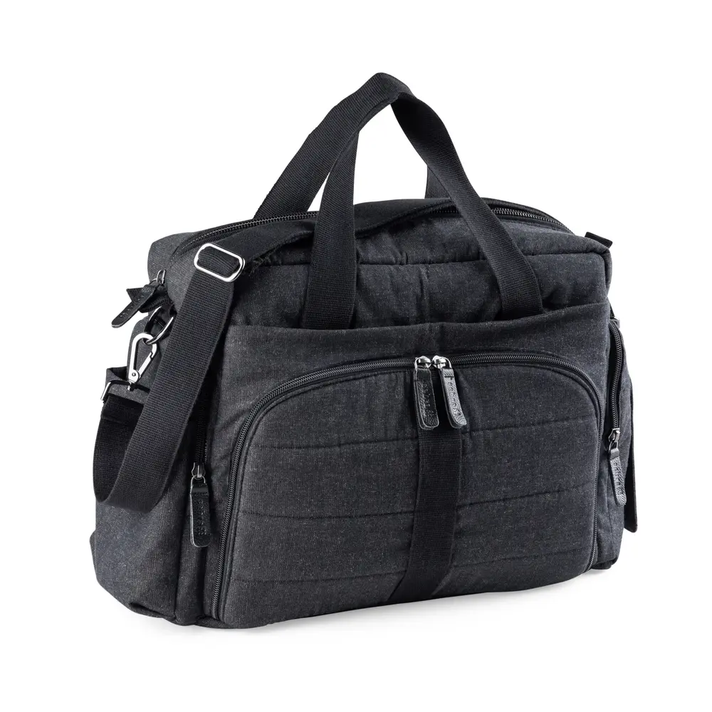 Sebra On-The-Go Pusletaske - Dark Grey Melange