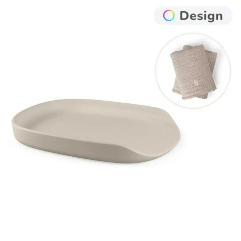Sebra Puslepude Pur Inkl. Pusleunderlag - Beige