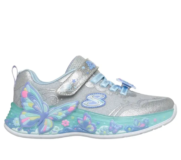 Skechers Butterfly Bliss Sneakers - Silver - 31