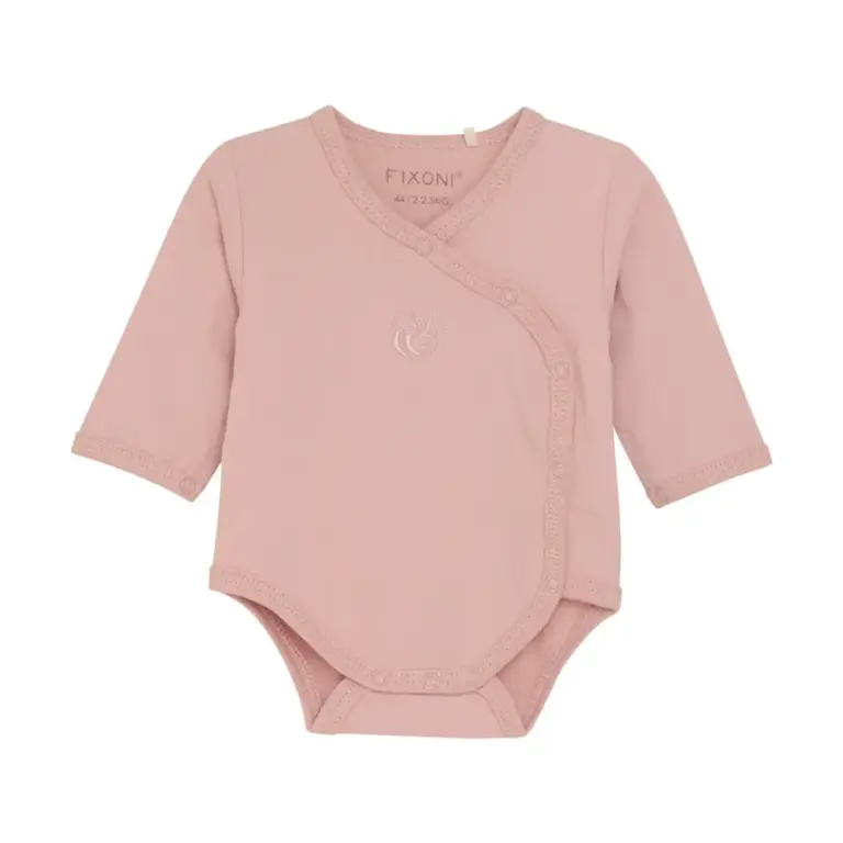 Slå-om Body Langærmet - Pale Mauve - 38