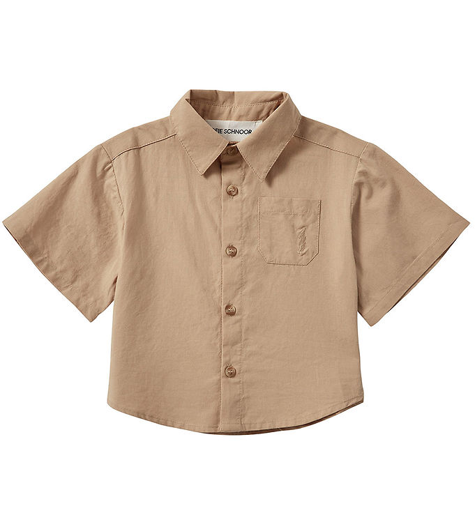 Sofie Schnoor Skjorte - Helmutsk - Soft Brown Sofie Schnoor Skjorte - Helmutsk - Soft Brown