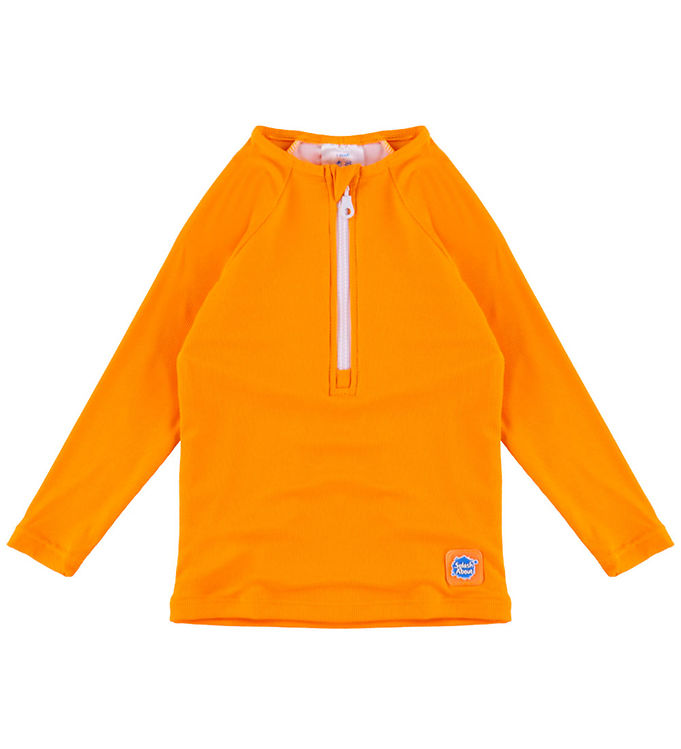 Splash About Badebluse - UV40+ - Rib - Orange