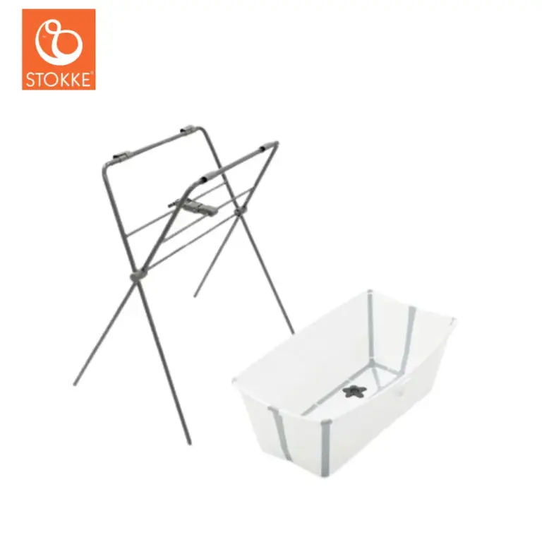 Stokke Flexi Bath inkl. Stativ - White Stokke Flexi Bath inkl. Stativ - White