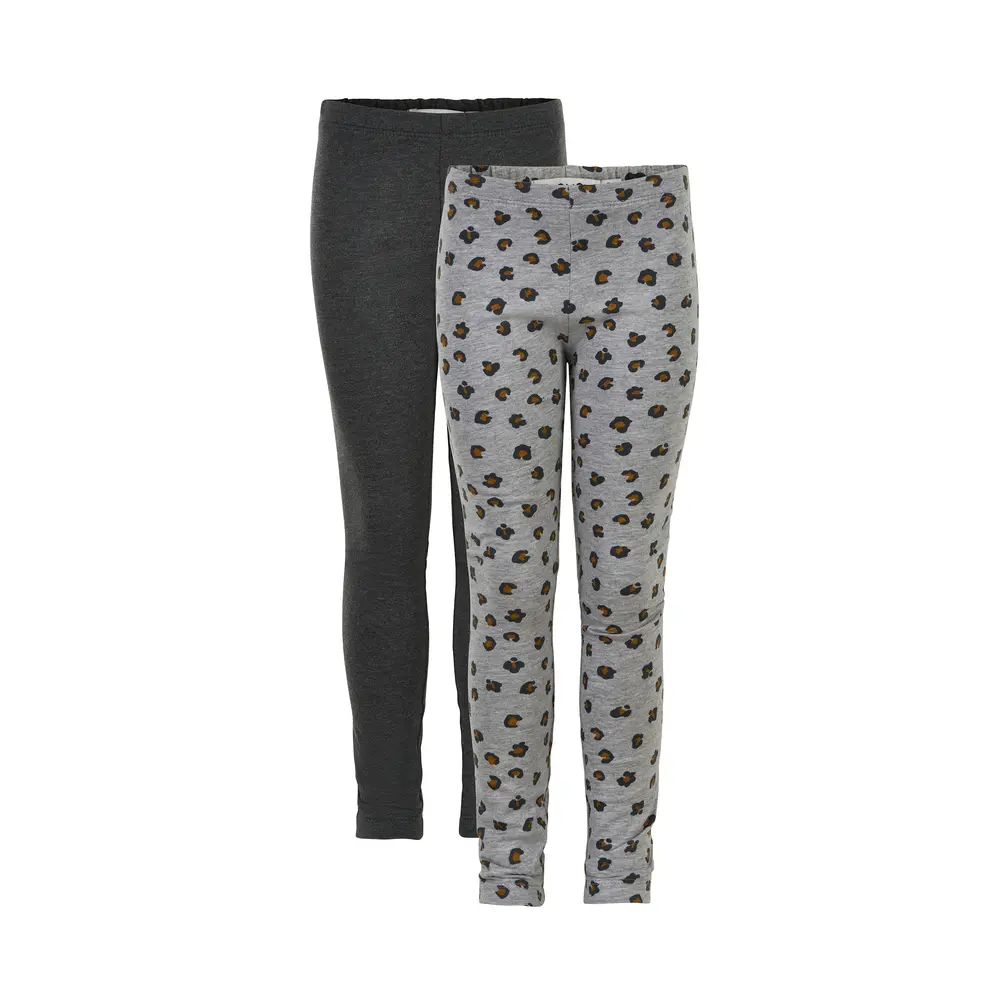 Sweat leggings m. AOP 2-pak - 131 - 86 Sweat leggings m. AOP 2-pak - 131 - 86