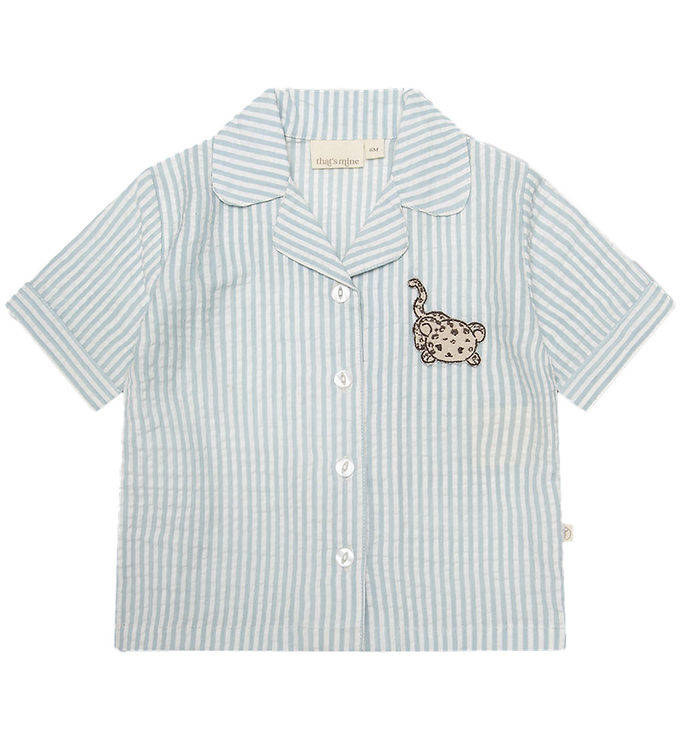 That's Mine Skjorte - Ino - Blue Stripe That's Mine Skjorte - Ino - Blue Stripe