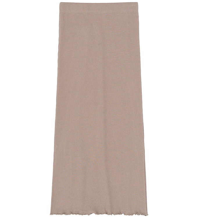 The New Nederdel - Rib - TnYanna - Taupe Gray