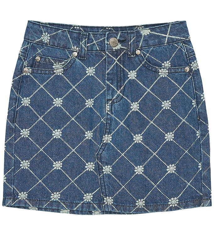 The New Nederdel - TnStine - Medium Blue Denim The New Nederdel - TnStine - Medium Blue Denim