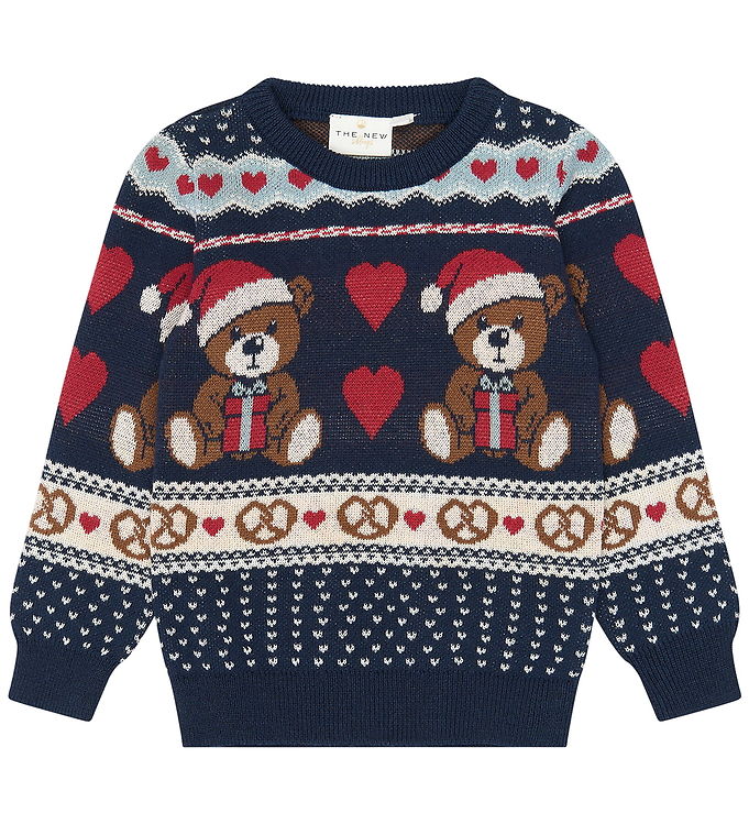 The New Siblings Bluse - Strik - TnstHoliday - Multi Colour