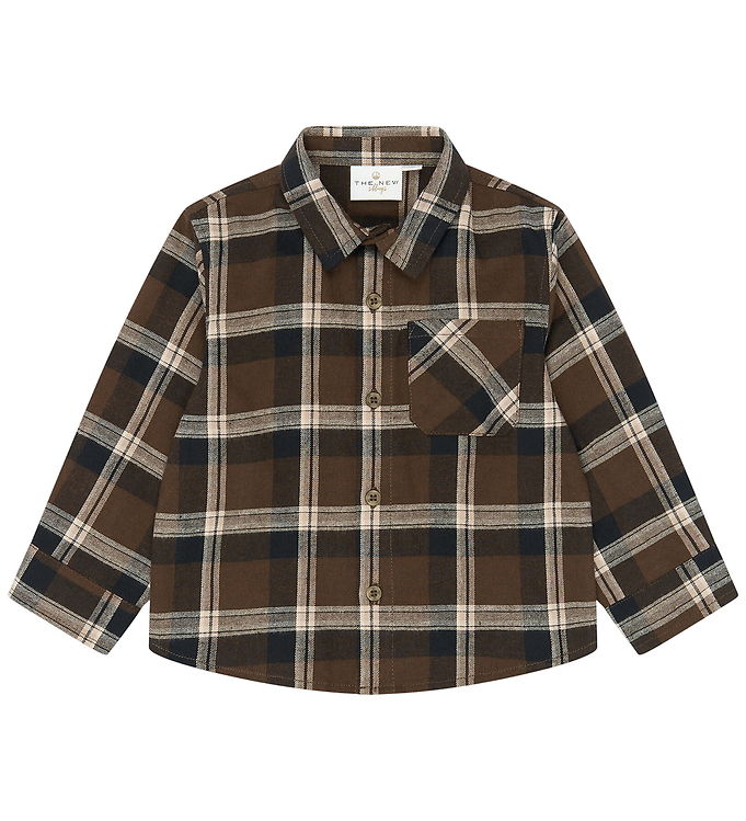 The New Siblings Skjorte - TnstYaki - Navy Blazer Check The New Siblings Skjorte - TnstYaki - Navy Blazer Check