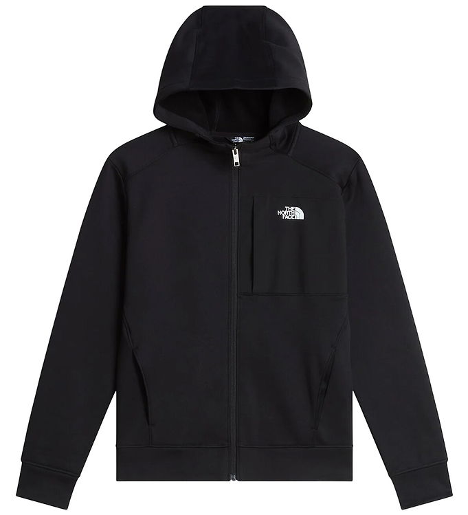 The North Face Cardigan m. Fleece - Teen Perf - TNF Black