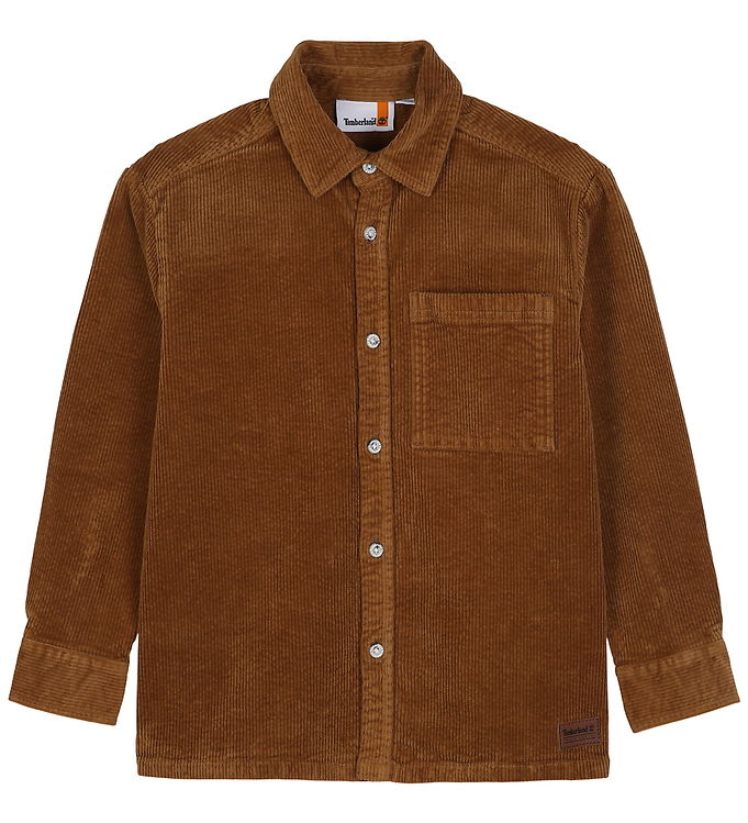 Timberland Skjorte - Fløjl - Chocolate Brown Timberland Skjorte - Fløjl - Chocolate Brown