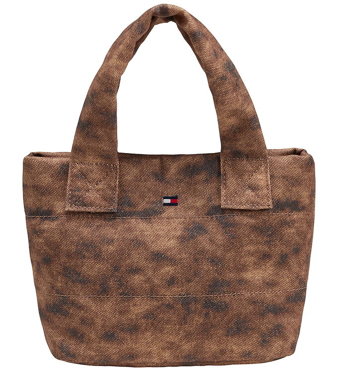 Tommy Hilfiger Taske - Denim - Pony Print/Beige