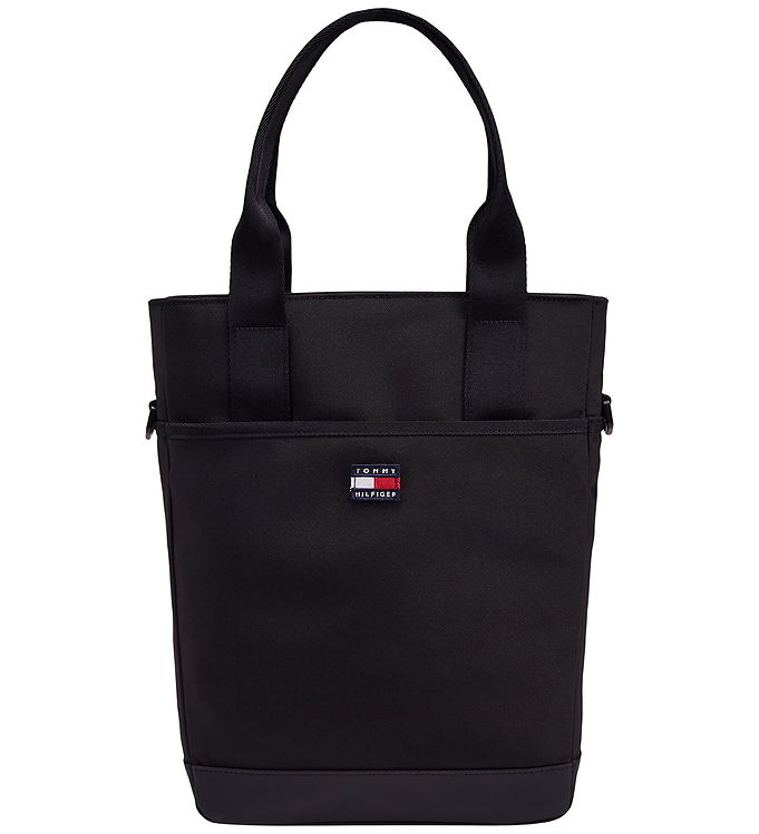 Tommy Hilfiger Taske - Laptop Slingbag - Sort