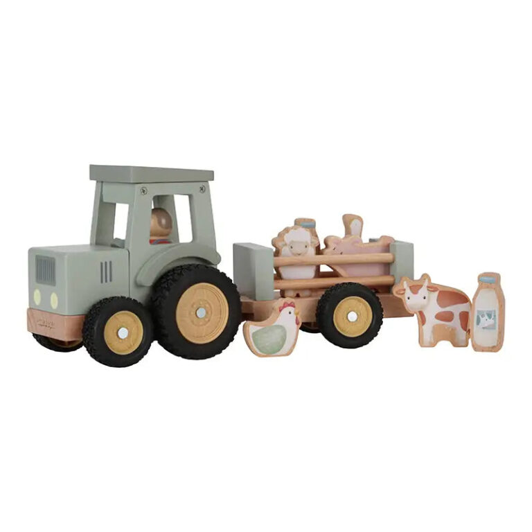 Traktor m. Trailer Fsc - Little Farm
