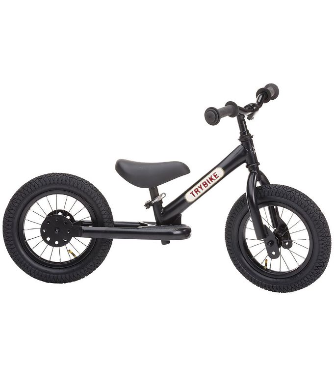 TryBike Løbecykel - Steel - Sort TryBike Løbecykel - Steel - Sort