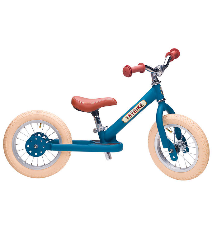 TryBike Løbecykel - Steel - Vintage Edition - Blå