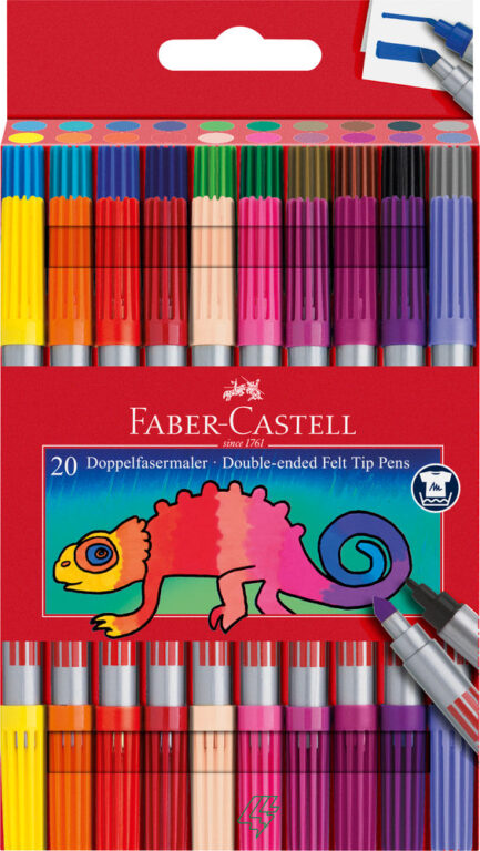 Tusser Faber-Castell 2 spidser 20 stk.