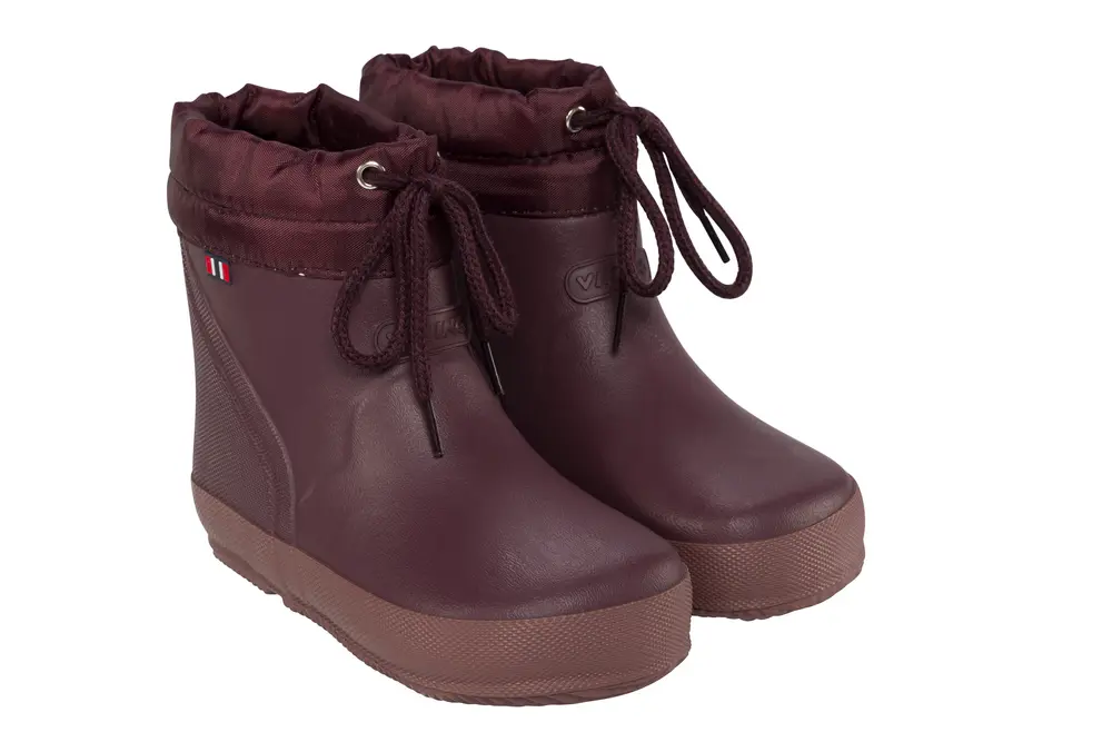 Viking Alv Barefoot Termo Gummistøvle - Grape - 22 Viking Alv Barefoot Termo Gummistøvle - Grape - 22