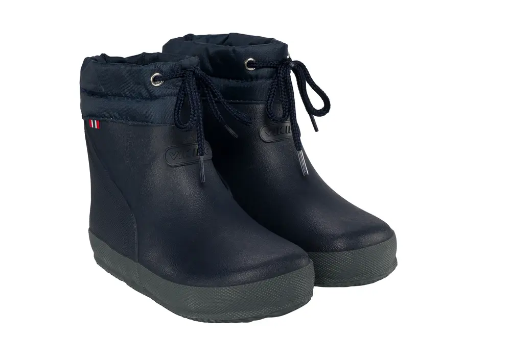 Viking Alv Barefoot Termo Gummistøvle - Navy - 27 Viking Alv Barefoot Termo Gummistøvle - Navy - 27