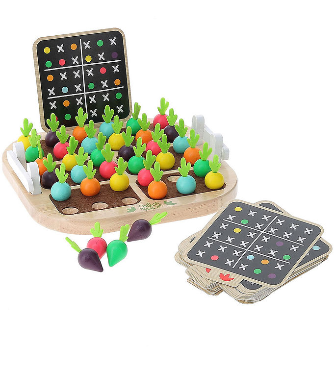 Vilac Spil - Træ - Sudoku med Grøntsager Vilac Spil - Træ - Sudoku med Grøntsager