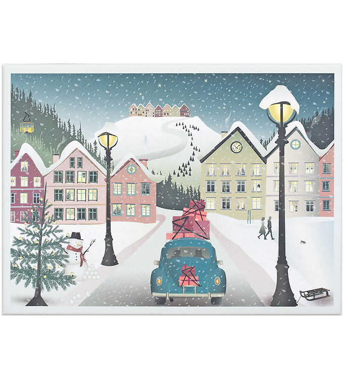 Vissevasse Puslespil - 1000 Brikker - 63x45 cm - Let It Snow