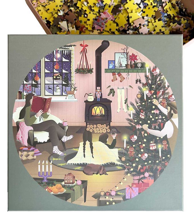 Vissevasse Puslespil - 65x65 cm -1000 Brikker - Wonderful Christ