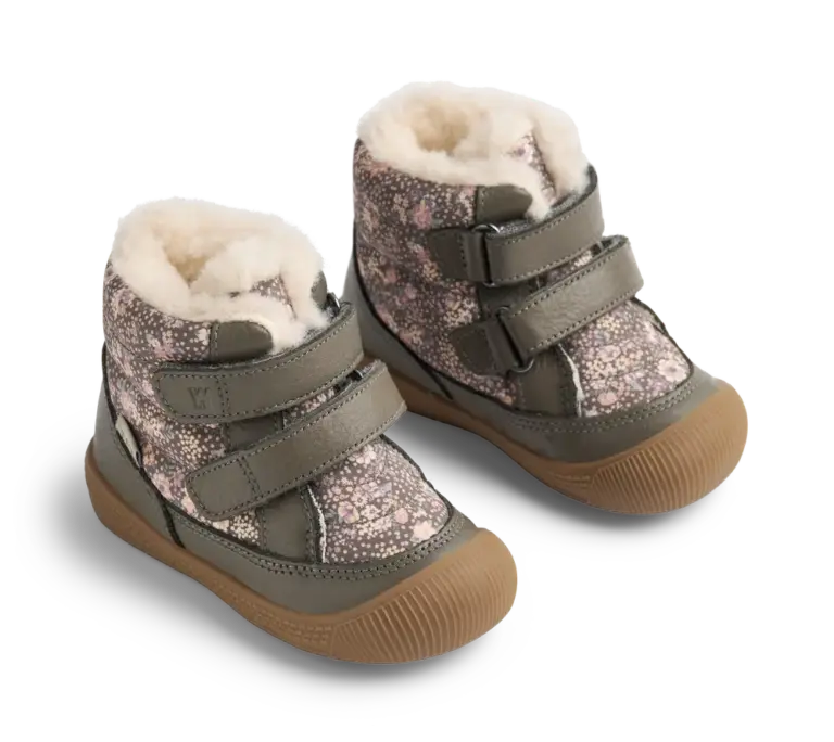 Wheat Daxi Vinterstøvle Tex - Dry Wood Snow Flowers - 20 Wheat Daxi Vinterstøvle Tex - Dry Wood Snow Flowers - 20