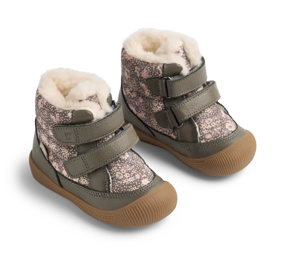 Wheat Daxi Vinterstøvle Tex - Dry Wood Snow Flowers - 20 Wheat Daxi Vinterstøvle Tex - Dry Wood Snow Flowers - 20