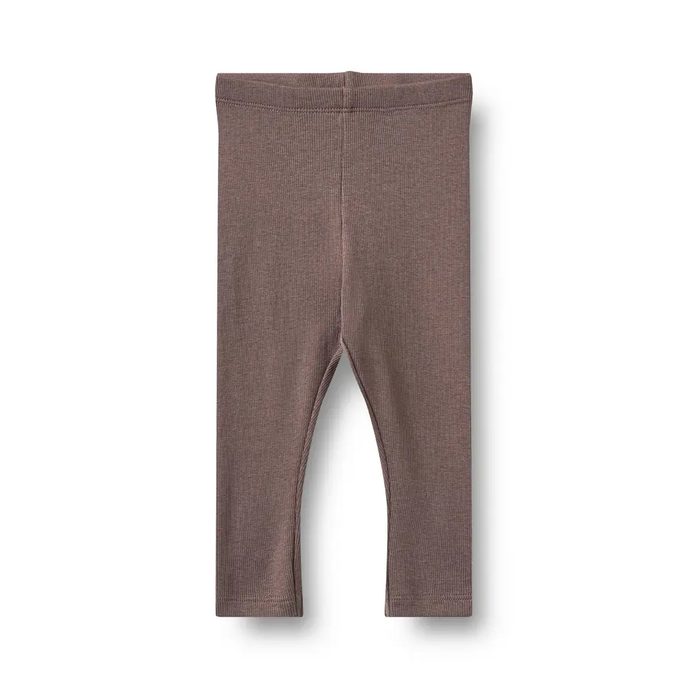 Wheat Maddy Rib Leggings - Plum Truffle - 56