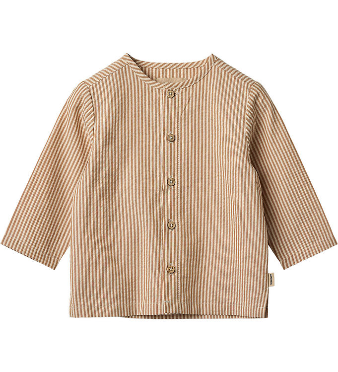 Wheat Skjorte - Shelby - Caramel Stripe Wheat Skjorte - Shelby - Caramel Stripe