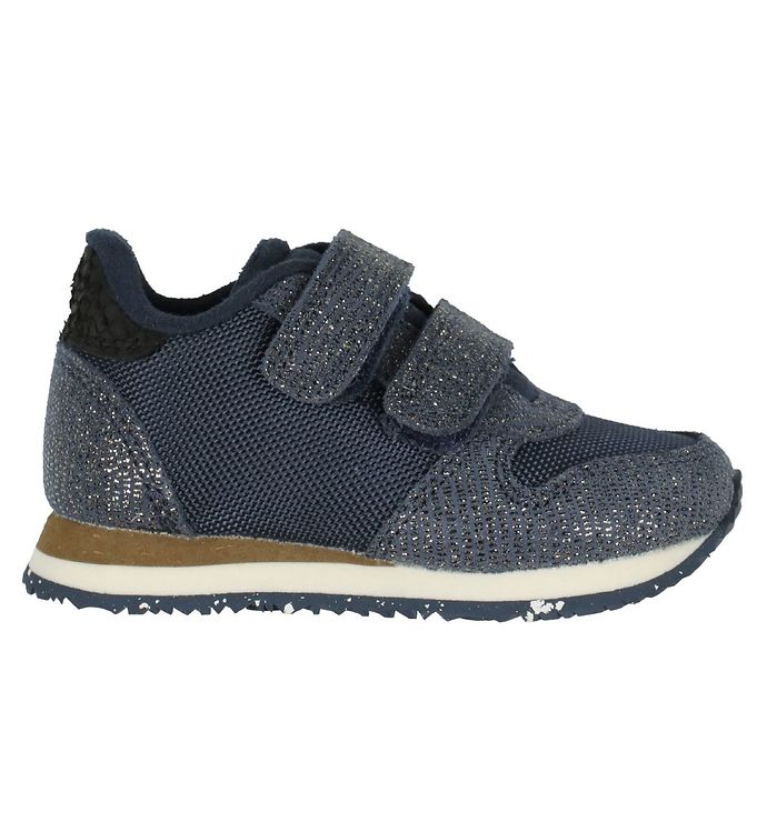 Woden Sko - Sandra Pearl - Navy m. Glimmer Woden Sko - Sandra Pearl - Navy m. Glimmer