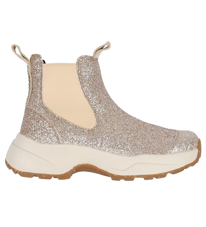 Woden Støvler - Silje - Beige m. Gimmer Woden Støvler - Silje - Beige m. Gimmer
