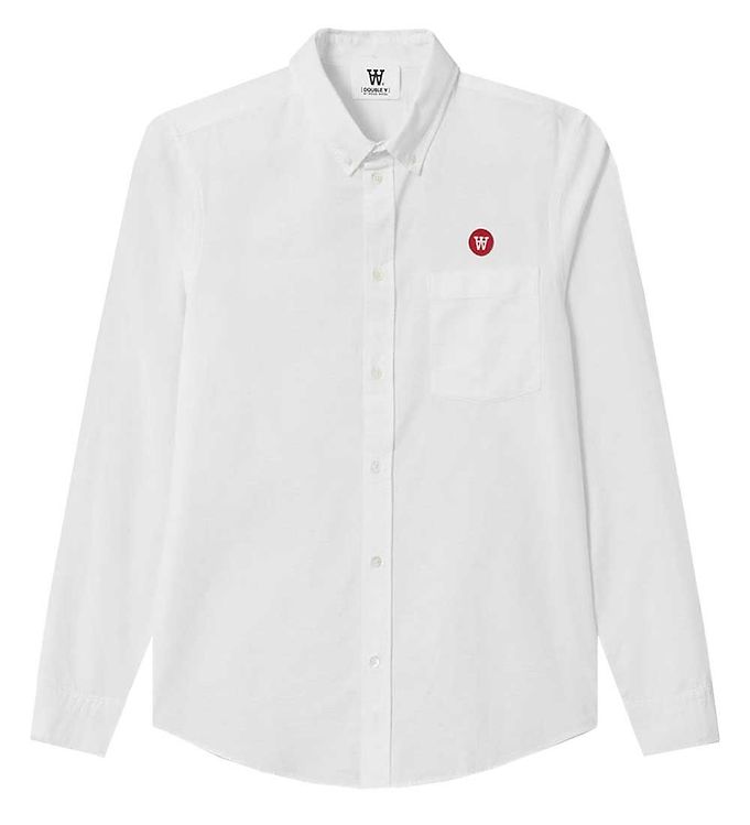 Wood Wood Skjorte - Tod Shirt - Bright White Wood Wood Skjorte - Tod Shirt - Bright White