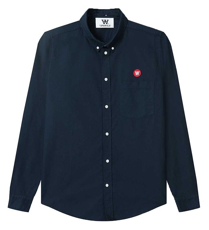 Wood Wood Skjorte - Tod Shirt - Navy Wood Wood Skjorte - Tod Shirt - Navy