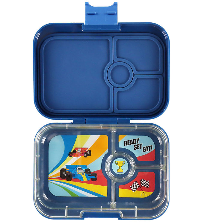 Yumbox Madkasse m. 4 Rum - Bento Panino - 757 ml - Ninja Blue Ra Yumbox Madkasse m. 4 Rum - Bento Panino - 757 ml - Ninja Blue Ra
