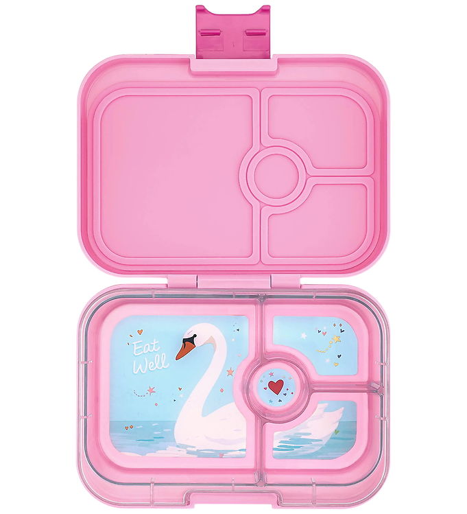 Yumbox Madkasse m. 4 Rum - Bento Panino - 757 ml - Power Pink Sw