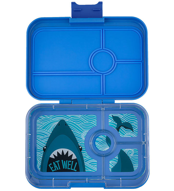 Yumbox Madkasse m. 4 Rum - Bento Panino - 757 ml - Surf Blue - S Yumbox Madkasse m. 4 Rum - Bento Panino - 757 ml - Surf Blue - S
