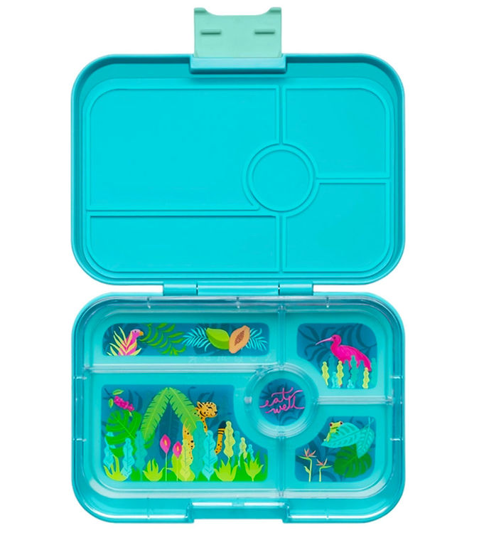 Yumbox Madkasse m. 5 Rum - Bento Tapas - 993 ml - Antibes Blue/J