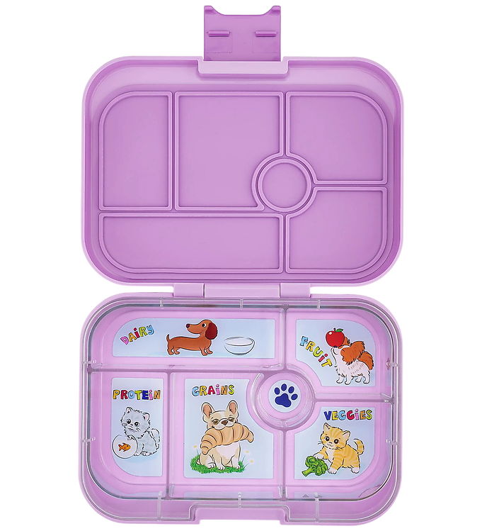 Yumbox Madkasse m. 6 Rum - Bento Original - 662 ml - Ami Purple Yumbox Madkasse m. 6 Rum - Bento Original - 662 ml - Ami Purple