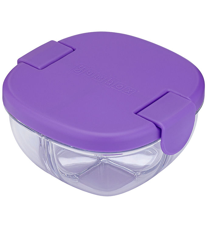 Yumbox Snack Bowl - m. 3 Rum - 385 ml - Haze Purple