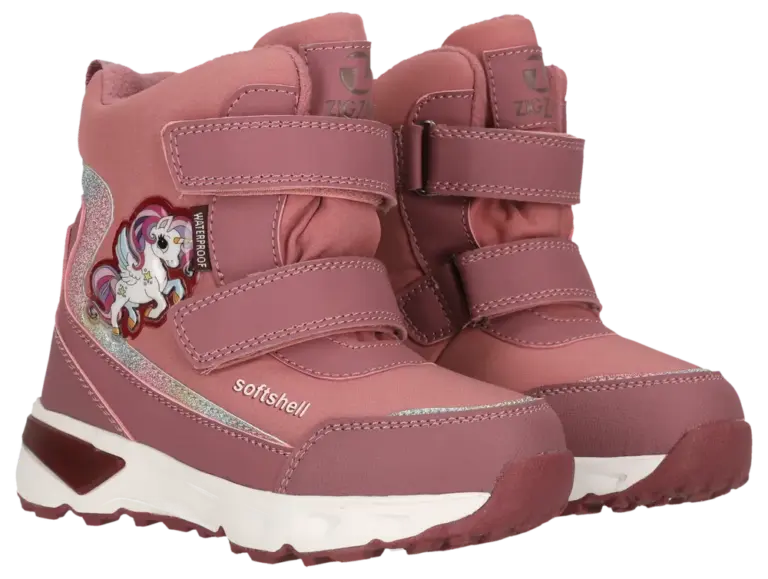 Zig Zag Hidol Vinterstøvler m. Lys - Desert Rose - 24